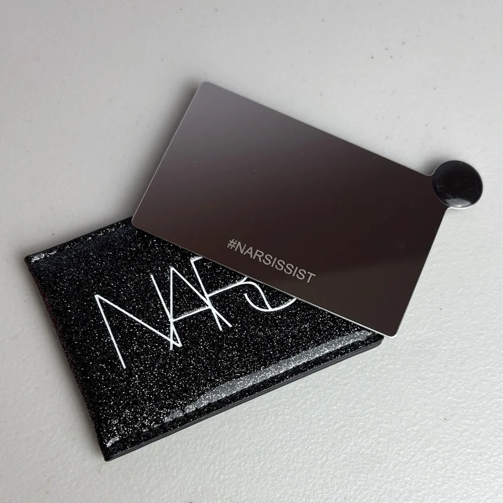 New NARS Black Glitter Makeup Compact #NARSISSIST